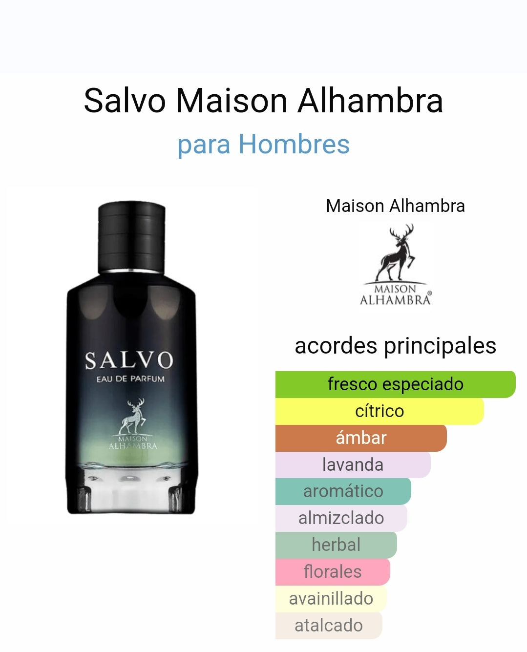 SALVO eau de parfum