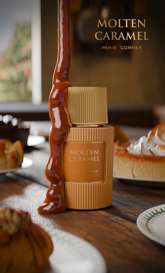 Molten caramel